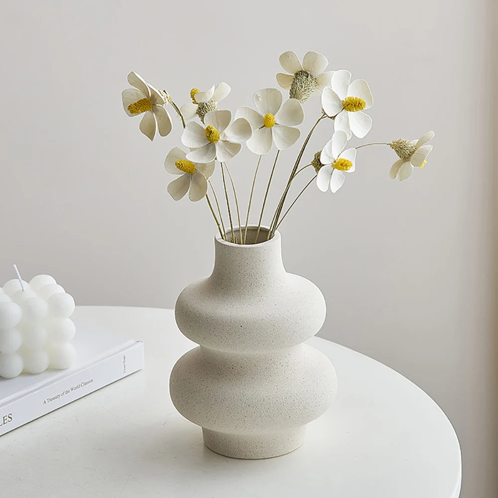 Nordic Minimalism: Ceramic Vase for a Modern Home