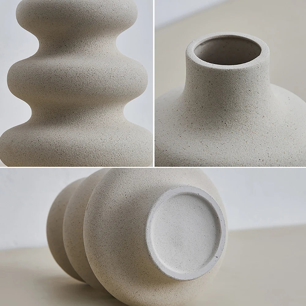 Nordic Minimalism: Ceramic Vase for a Modern Home