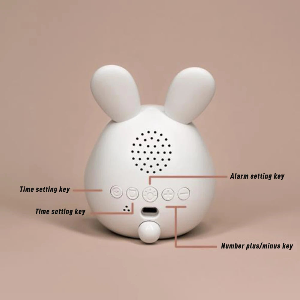 BunnyGlow: LED Nightlight Alarm for Kids