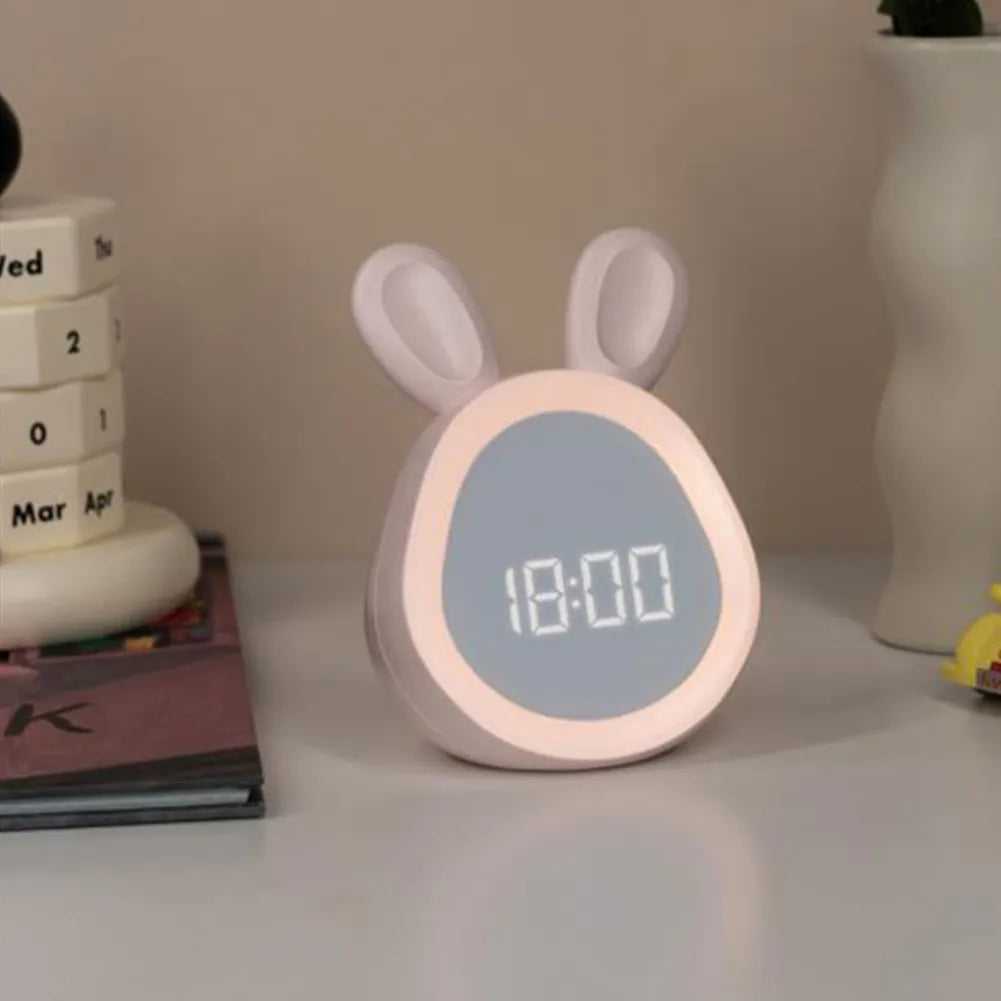 BunnyGlow: LED Nightlight Alarm for Kids