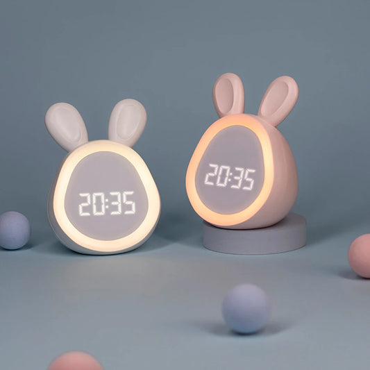 BunnyGlow: LED Nightlight Alarm for Kids