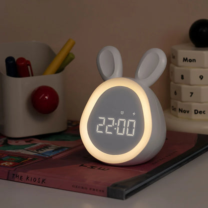 BunnyGlow: LED Nightlight Alarm for Kids